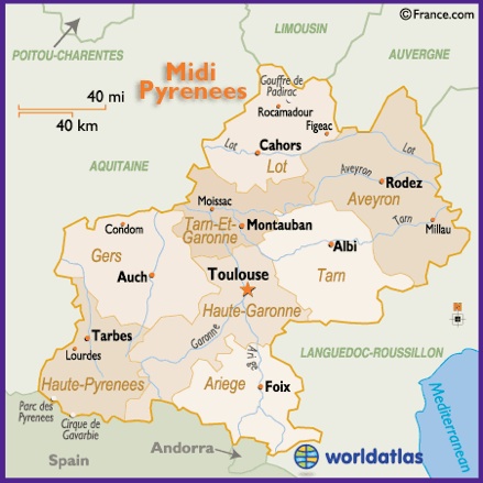Midi-Pyrénées ミディ・ピレネー