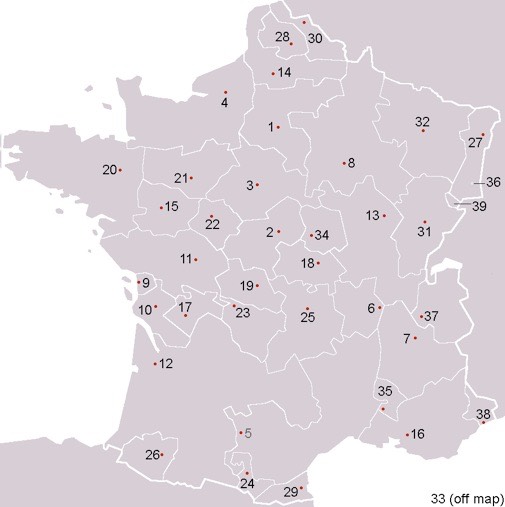 Provinces of France 1